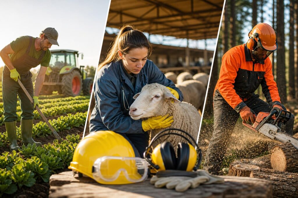 PREVENCIÓN DE RIESGOS LABORALES: AGRICULTURA, GANADERÍA Y SILVICULTURA