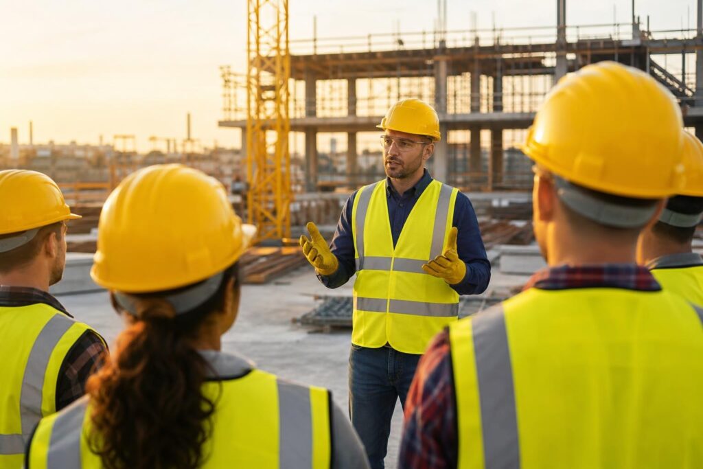 Charla Preventiva sobre Seguridad en Obras de Construcción