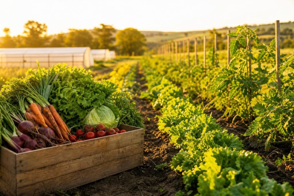 Agricultura ecológica en la explotación agrícola