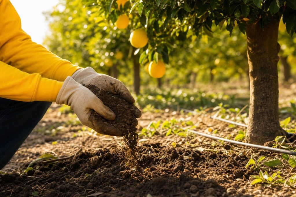 Abonado del Suelo en Fruticultura