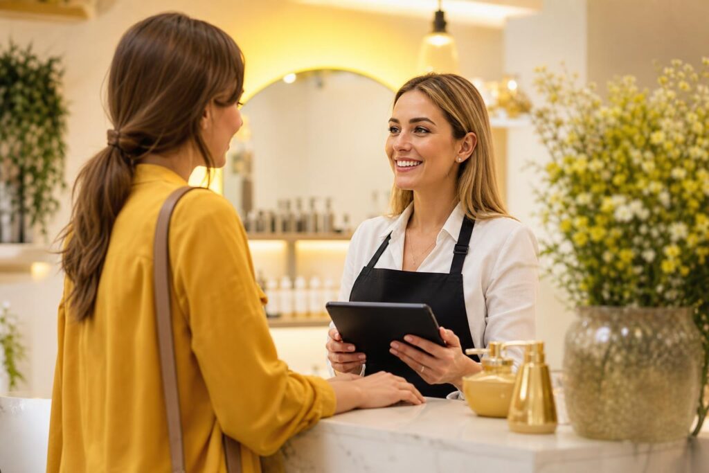 Atención al Cliente en Servicios para la Imagen Personal