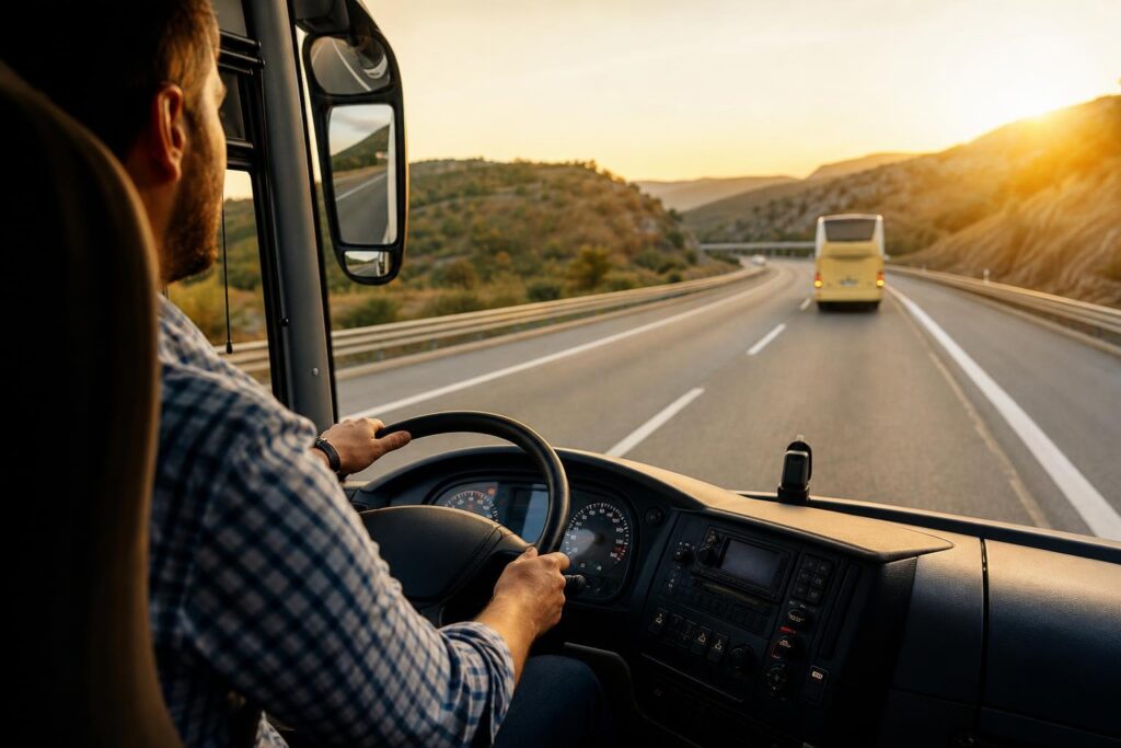 Conducción y Circulación de Vehículos de Transporte Urbano e Interurbano por Vías Públicas