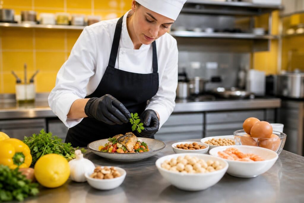 Identificación de Alérgenos y Manipulación de Alimentos en Establecimientos de Hostelería y Restauración