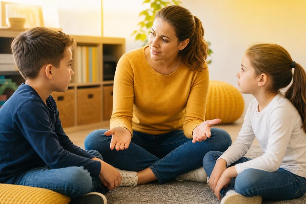 Estrategias prácticas para resolver conflictos con los niños 8H