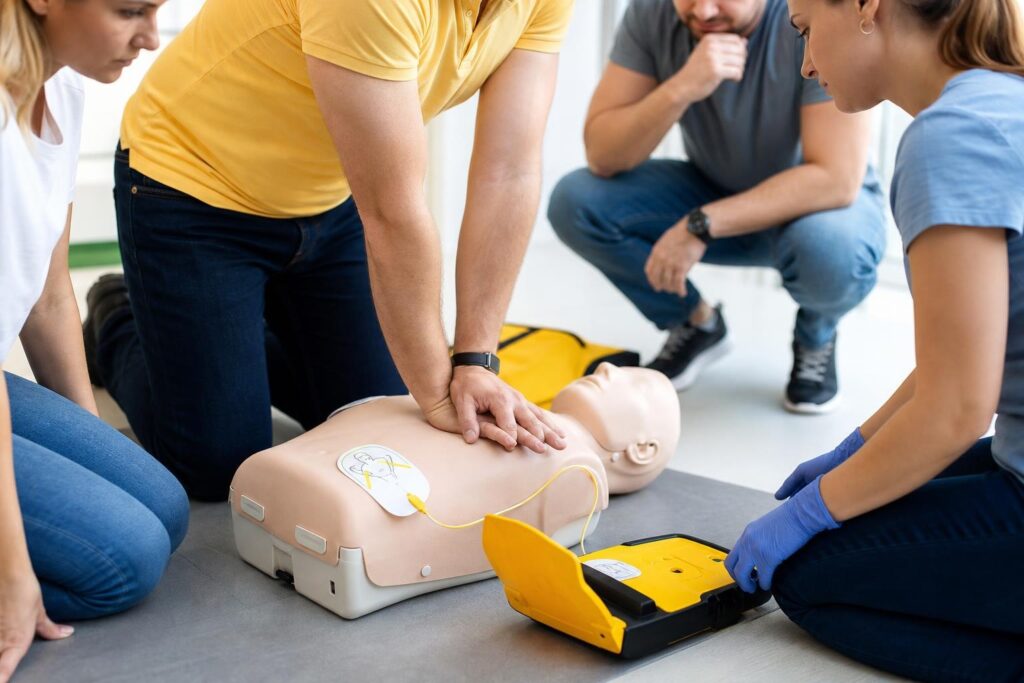 Programa de formación inicial para el uso de desfibriladores automáticos y semiautomáticos externos (DESA) por personal no sanitario