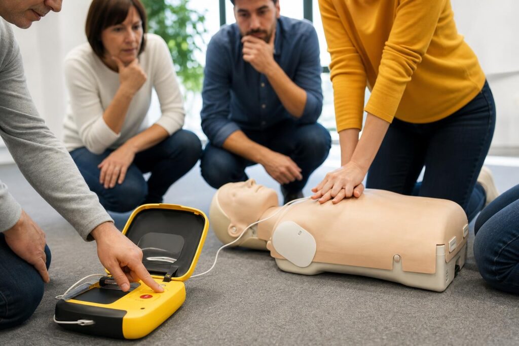 Programa de formación continuada para el uso de desfibriladores automáticos y semiautomáticos externos (DESA) por personal no sanitario