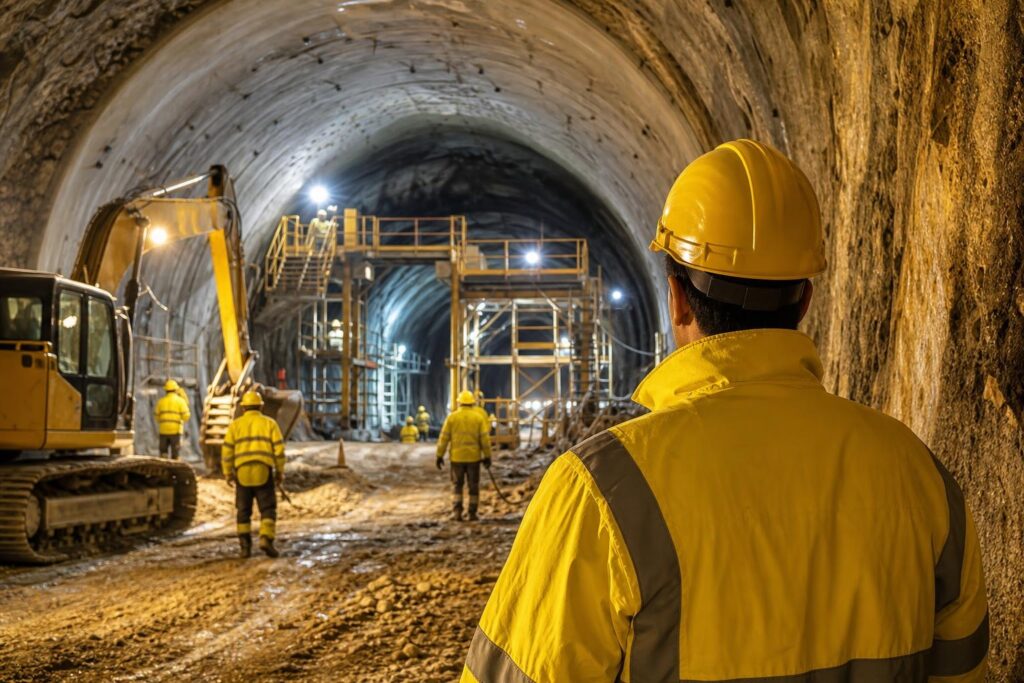 PRL para Trabajos de Ejecución de Túneles y Sostenimiento de las Excavaciones Subterráneas y de los Taludes (