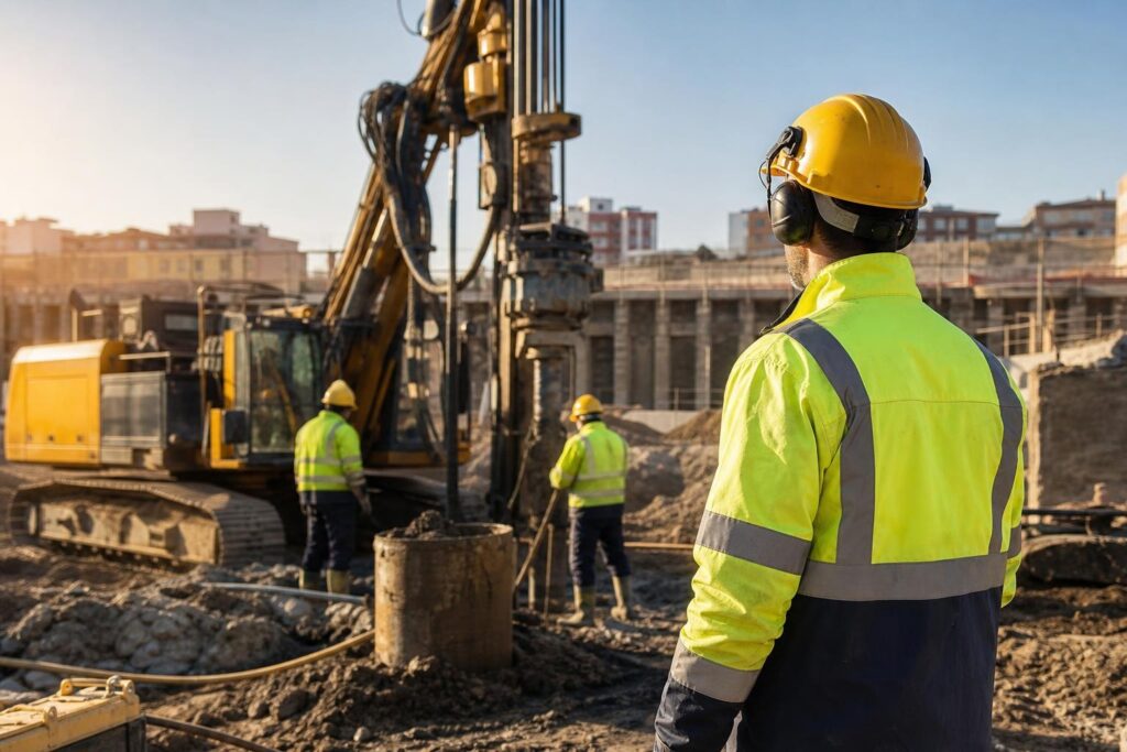 PRL para Trabajos de Cimentaciones Especiales, Sondeos y Perforaciones ( 6 horas )