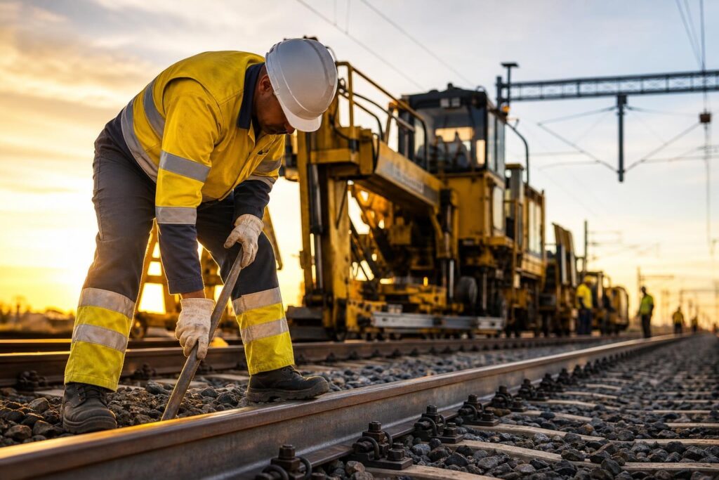 PRL para Trabajos de Construcción y Mantenimiento de Vías Férreas ( 6 horas )