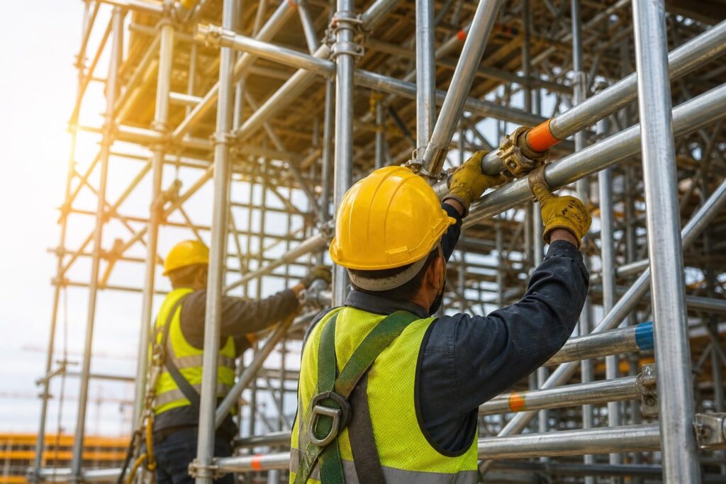 PRL para Trabajos de montaje de estructuras tubulares ( 6 horas )