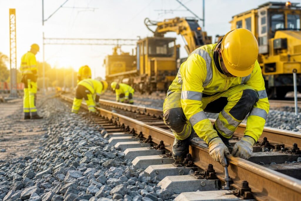 Formación de Reciclaje de PRL para Trabajos de Construcción y Mantenimiento de Vías Férreas en Obras de Construcción