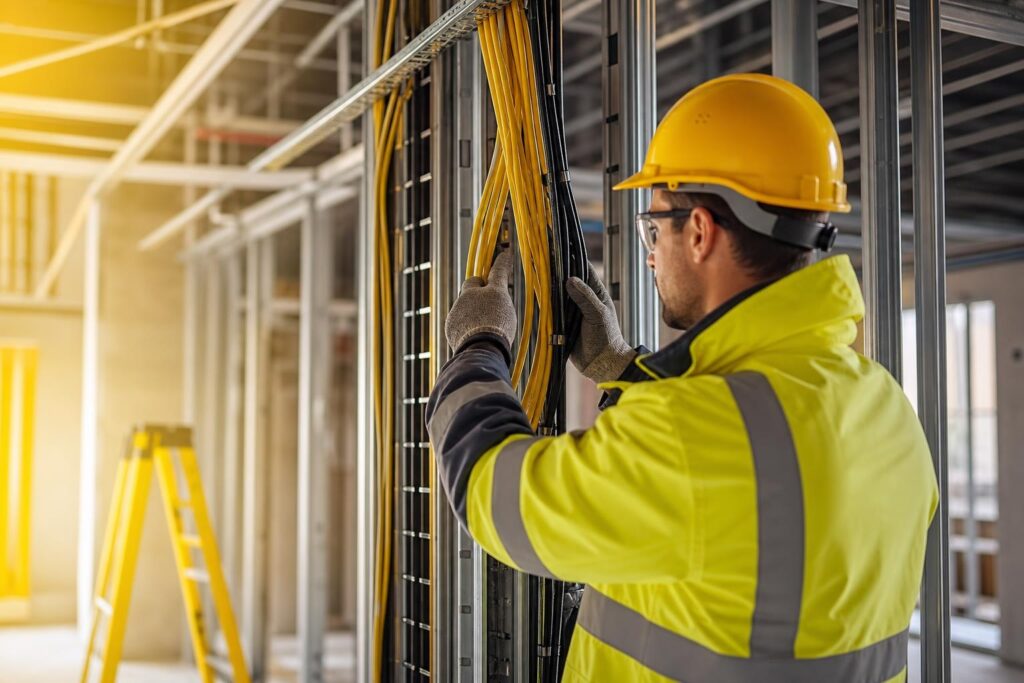Trabajos en instalaciones de telecomunicaciones en obras de construcción ( 20 horas )