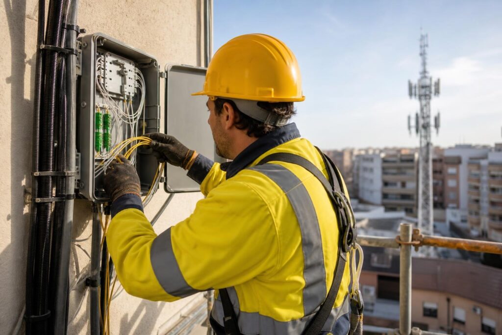 Formación de Reciclaje de PRL para Trabajos en Instalaciones de Telecomunicaciones en Obras de Construcción ( 4 horas