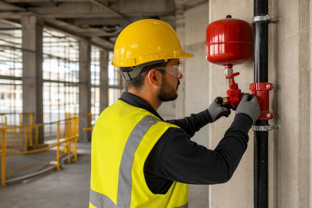 PRL Trabajos de instalación de Equipos Contraincendios en obras de construcción (20 horas)