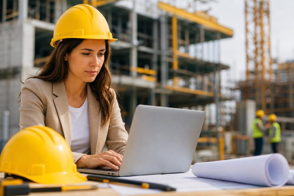 PRL para Administrativos sector del metal que accede a Obras de Construcción
