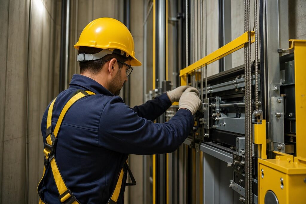C.17 - PRL para Trabajos de mantenimiento, reparación e instalación de ascensores ( 8 horas )