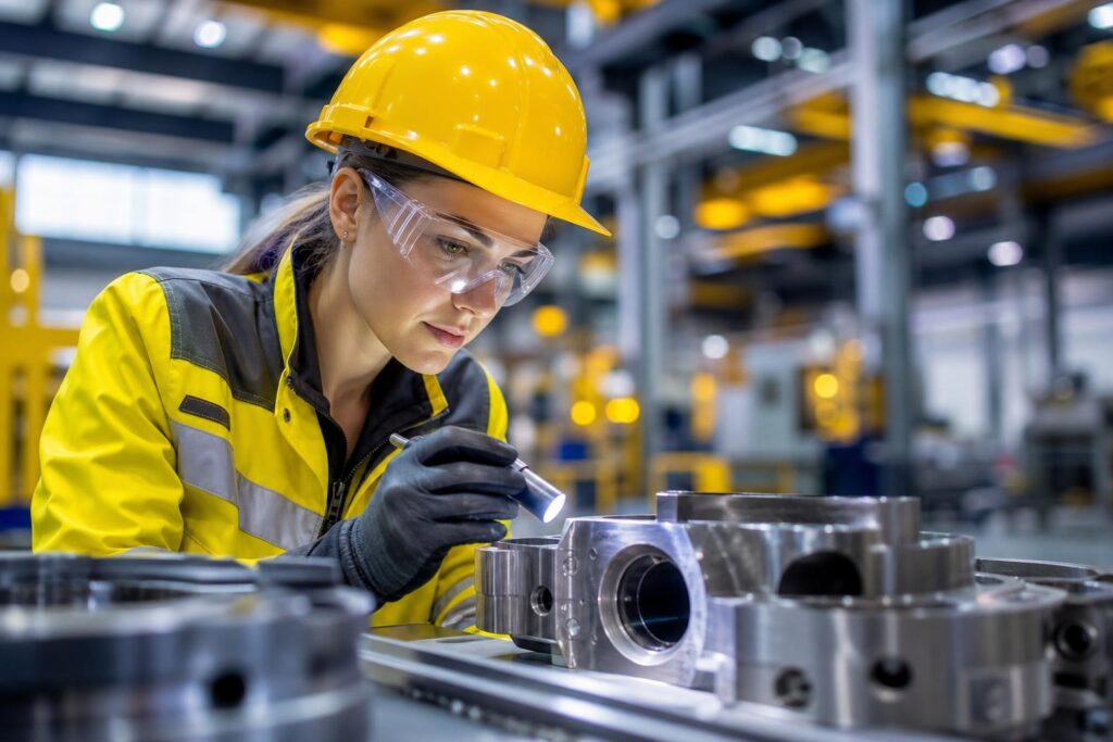 C.25 - PRL para Trabajos de control de calidad, Verificación e Inspección de Materias en Curso de Fabricación