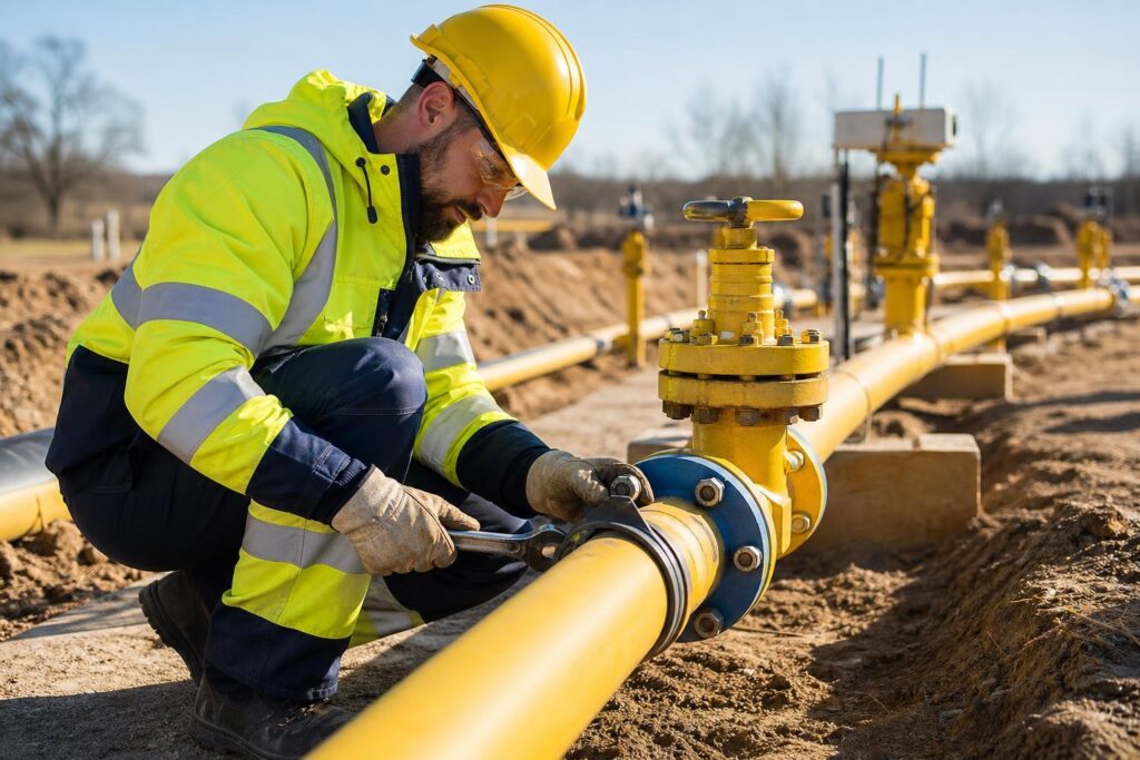 C.22 - PRL para Trabajos en gasoductos y redes de distribución de gases combustibles ( 8 horas )