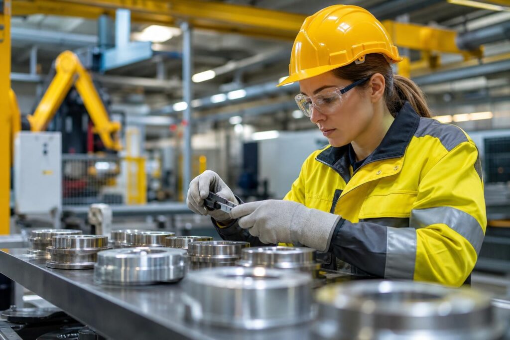 C.25 - PRL para Trabajos de Control de Calidad, Verificación e Inspección de Materias en Curso de Fabricación