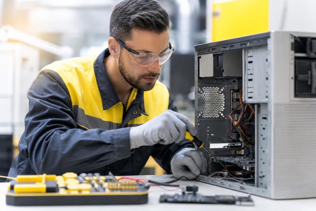 C.14 - Formación de Reciclaje de PRL para Trabajos de Instalación, Mantenimiento y Reparación de Equipos Informáticos, Automatismos