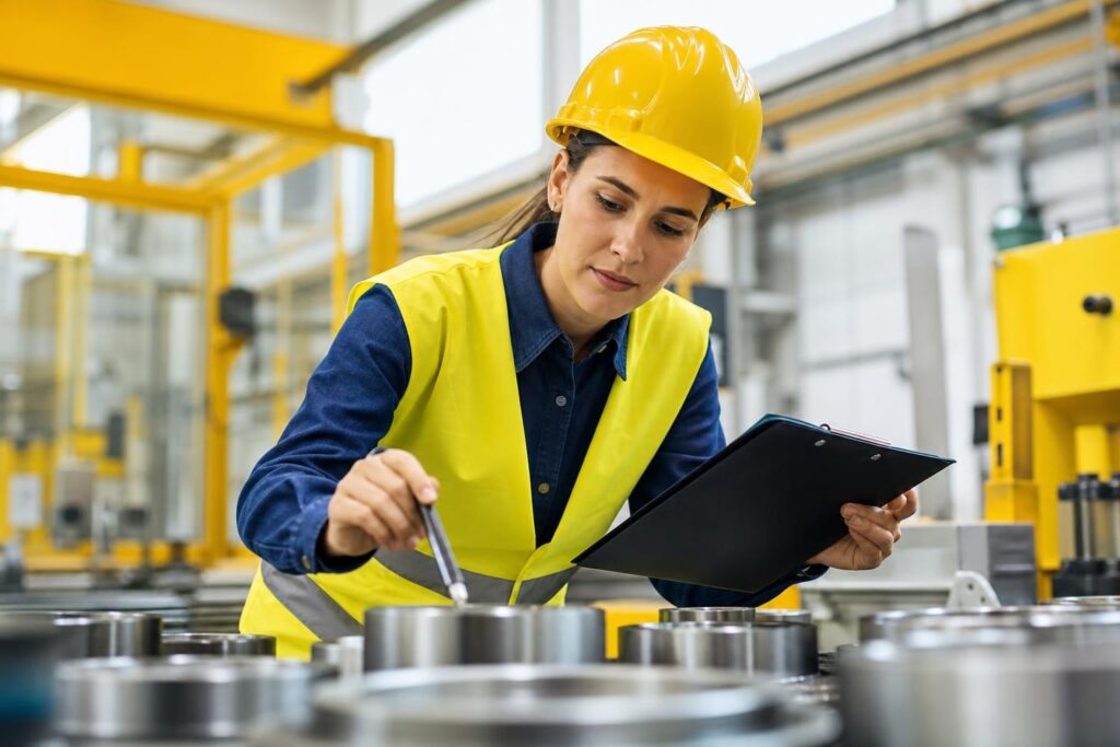 C.25 - Nivel Básico PRL para Trabajos de control de calidad, verificación e inspección de materias en curso