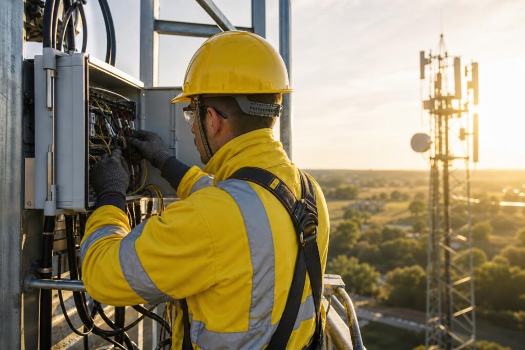 RECICLAJE TELCO RIESGO ELÉCTRICO