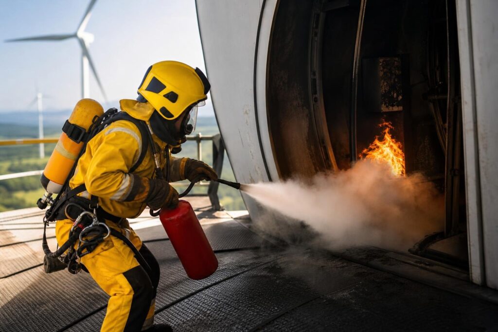 GWO EXTINCIÓN DE INCENDIOS: FORMACIÓN DE RECICLAJE
