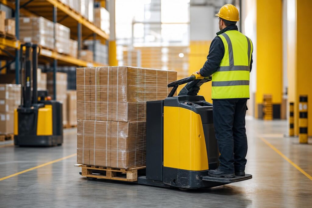 Formación de operador de carretillas de manutención hasta 10.000 kg conforme con la Norma UNE 58451:2016. Categoría I.