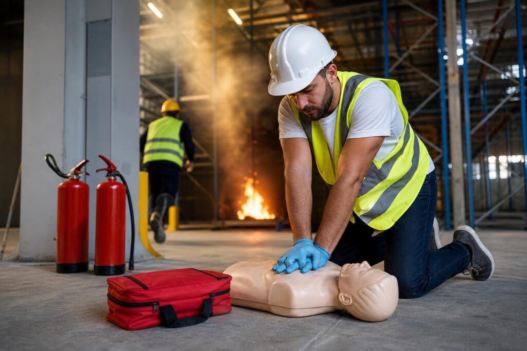 Plan de Emergencia, Evacuación y Primeros auxilios
