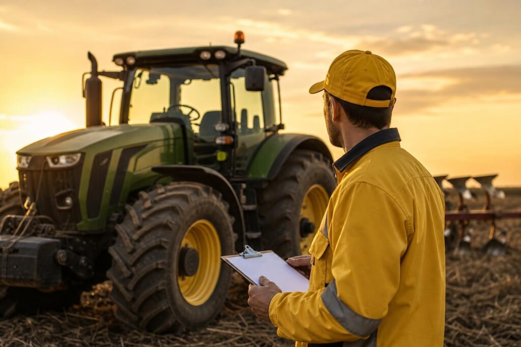 PRL para Trabajos con Maquinaria Agrícola: Tractores (Teórico - Práctico)