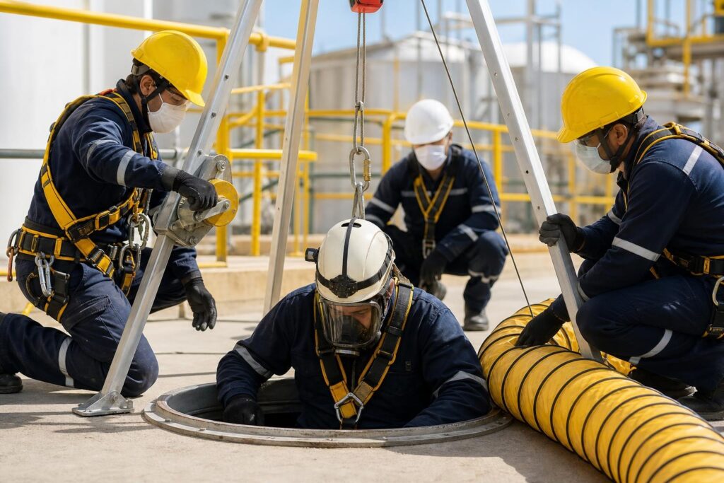 Capacitación para trabajos en Espacios Confinados (Teórico - Práctica)