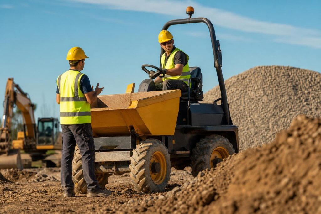 Formación Teórico Práctica Operaciones con Dumper