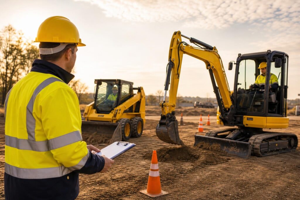 Capacitación de Reciclaje para Operadores de Miniexcavadora y Minicargadora (Teórico - Práctica)