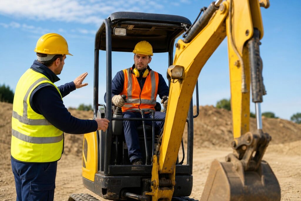 Capacitación para Operadores de Mini Retroexcavadora (Teórico - Práctica)
