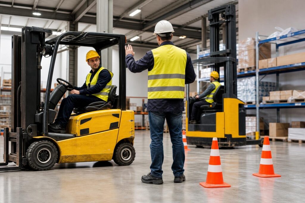 Capacitación para Trabajos con Carretillas Tipo Frontal y Retráctil (Teórico - Práctica)