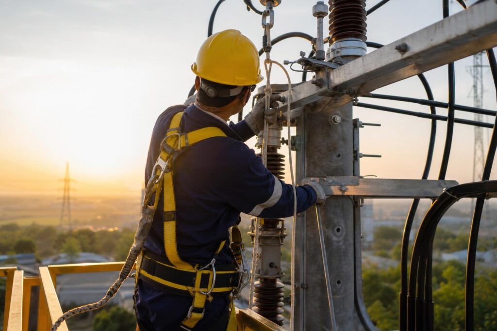 TRABAJOS EN ALTURA Y RIESGO ELECTRICO